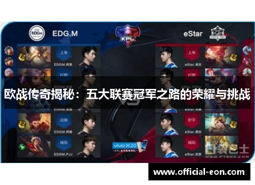 欧战传奇揭秘：五大联赛冠军之路的荣耀与挑战